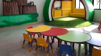 Progetto di arredo per la scuola materna in Tailandia