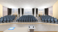 Weicher, zusammenklappbarer Auditoriumsstuhl für das Kino