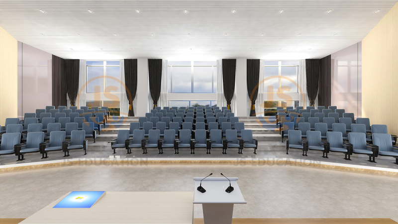 Weicher, zusammenklappbarer Auditoriumsstuhl für das Kino