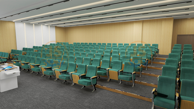 Weicher, zusammenklappbarer Auditoriumsstuhl für das Kino