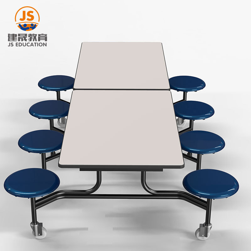 Iskolai menza étkezőasztal és szék