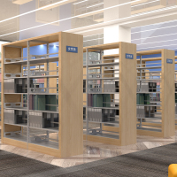 étagère de bibliothèque