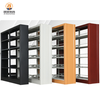 Petite bibliothèque moderne en métal blanc