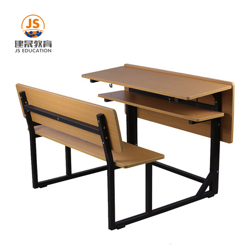 Table d'étude avec chaise pour étudiants