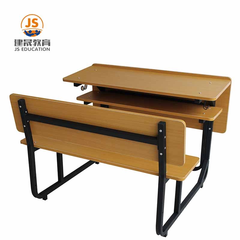Table d'étude avec chaise pour étudiants