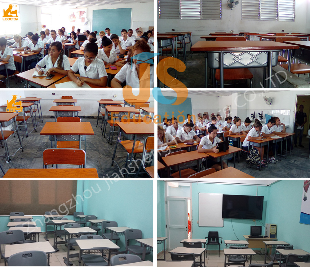 classroom tables and chairs