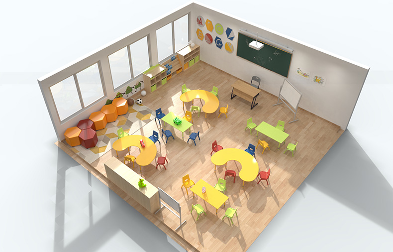 How to choose suitable kindergarten tables and chairs