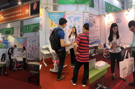 I mobili Jiansheng di Zhangzhou hanno preso parte alla 125a fiera di Canton