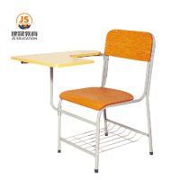 Silla de oficina de formación para estudiantes con mesa de escritura