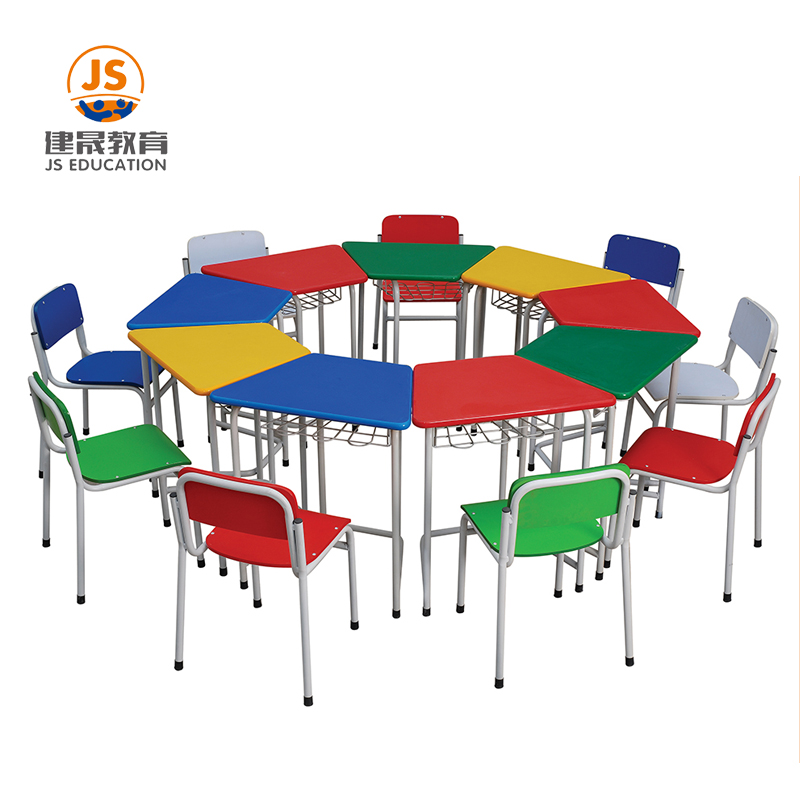 Supply JS factory KG table chair single desk chair Wholesale Factory Fujian Jiansheng Furniture Group Co. Ltd