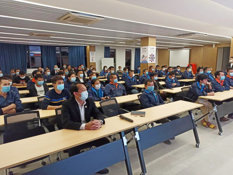 Quality Requirements Training Meeting From Jiansheng Education