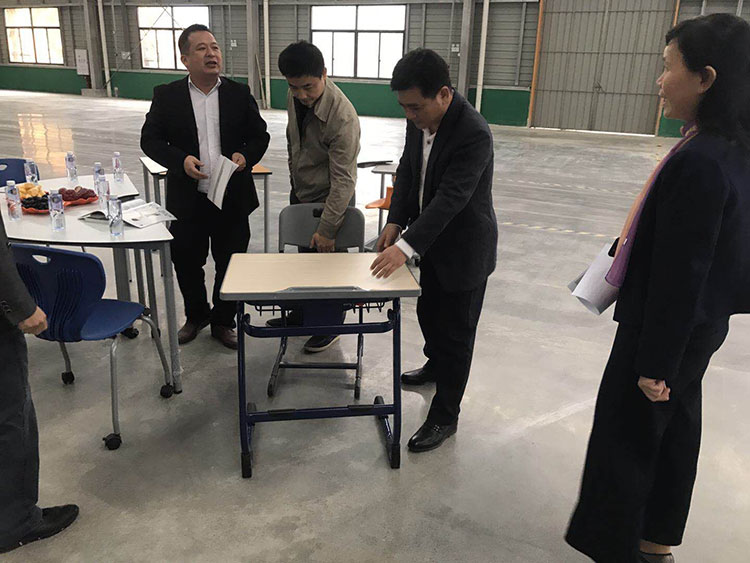  Zhangzhou City Visited The New Manufacturing Base Of Jiansheng In 9th Jan. 2019 Afternoon.