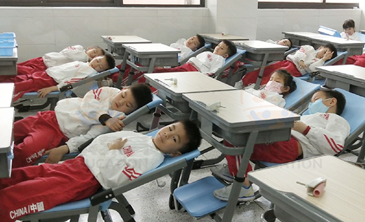 Jiansheng Education Cool Nap Desk And Chair