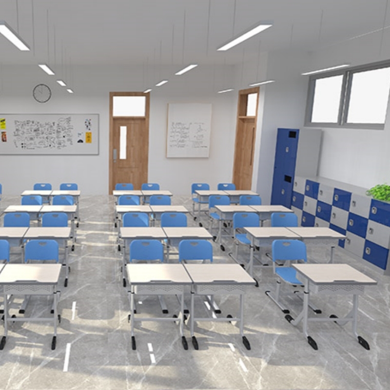 brinda a los estudiantes una experiencia de aprendizaje más relajada escritorios y sillas