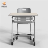 Single Standing Metal Classroom Desk