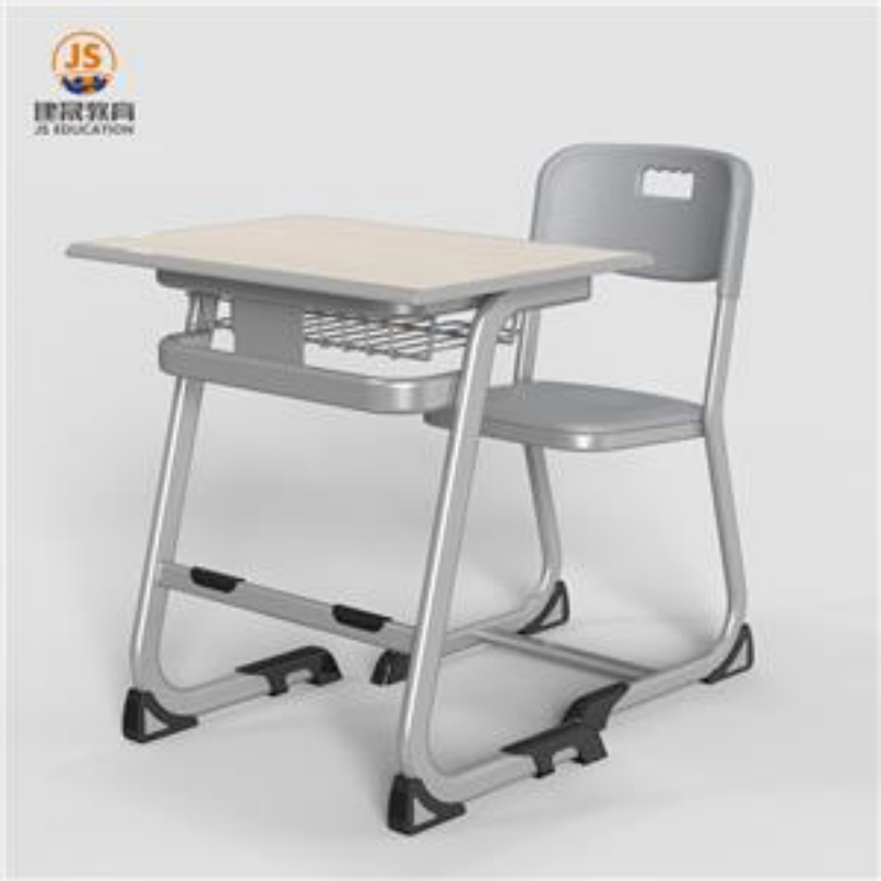 Folding exam desk and chair hot sale