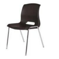 Silla apilable de plástico PP para mobiliario escolar moderno de nuevo diseño
