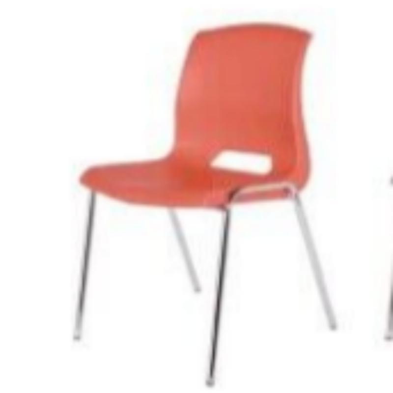 Silla apilable de plástico PP para mobiliario escolar moderno de nuevo diseño