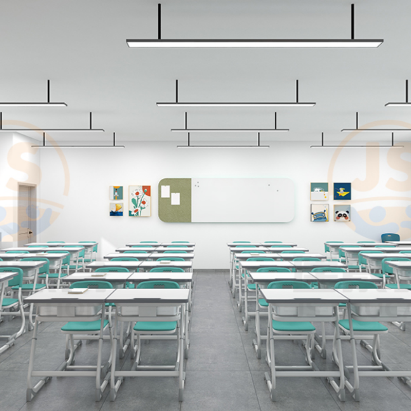 Escritorio de aula apilable de alta gama para la universidad