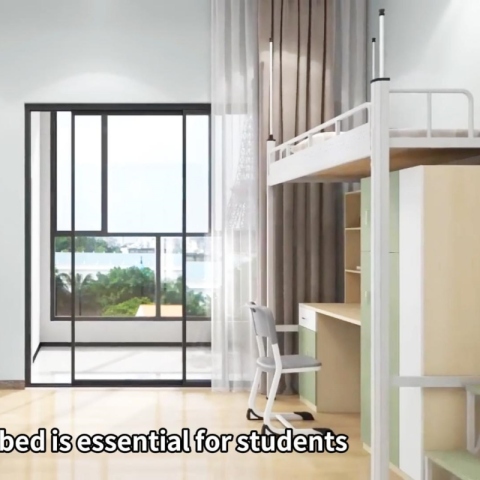 Badminton-Weltmeister Sun Yu stellte L DOCROR Apartmentbett vor, bequemes Bett, bringen Sie einen anderen