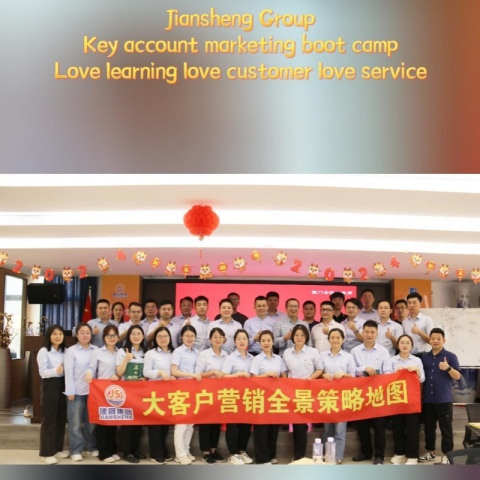 JS Group organisierte ein Trainingscamp für Panorama-Marketingstrategiekarten für Schlüsselkunden