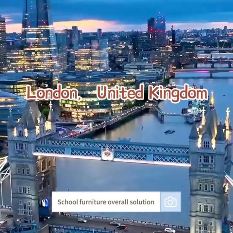 Soluție completă de mobilier școlar britanic pentru Londra