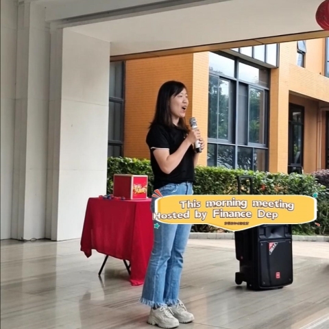 Rückblick auf das Morgentreffen der Jiansheng Group