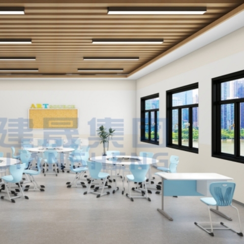 Beliebte Schulmöbel aus Kunststoff für Klassenzimmer, Tische und Stühle von JS Group