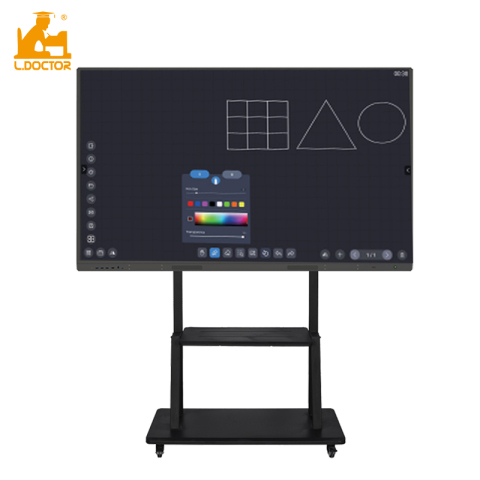 Monitor cu ecran tactil interactiv pentru predare