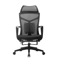 Irodai ebédszünet szék Magas háttámlájú hálós ergonomikus szék kerekekkel