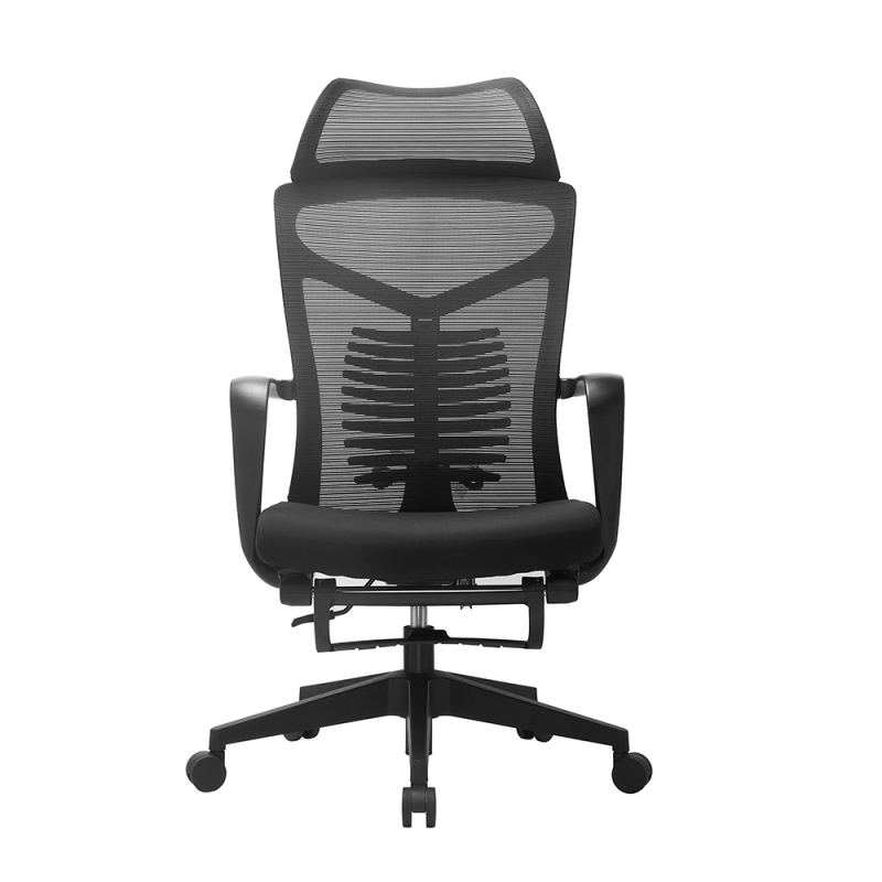 Irodai ebédszünet szék Magas háttámlájú hálós ergonomikus szék kerekekkel