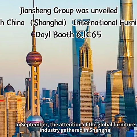 Bun venit la JS Group. A 54-a ediție a Târgului Internațional de Mobilă de la Shanghai, 2024.