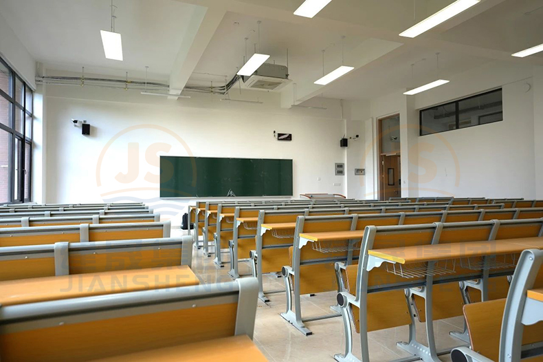 Classroom desks and chairs