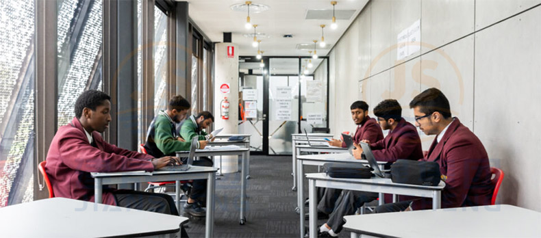 Classroom tables and chairs