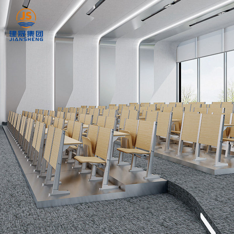 Vorlesungsstuhl mit Tisch Auditorium Sitzstühle für Bildungseinrichtungen