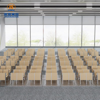 Vorlesungsstuhl mit Tisch Auditorium Sitzstühle für Bildungseinrichtungen