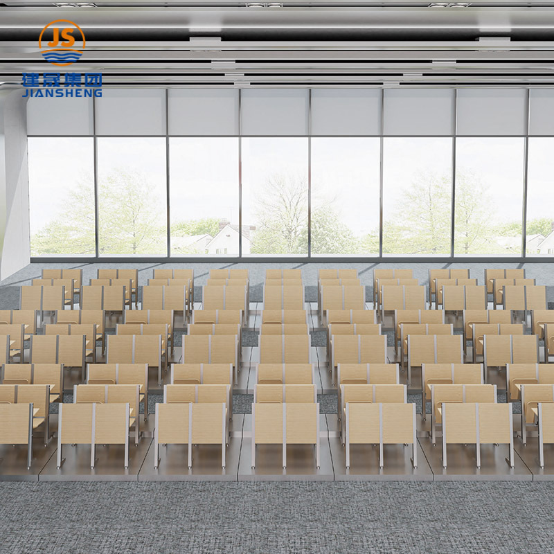 Vorlesungsstuhl mit Tisch Auditorium Sitzstühle für Bildungseinrichtungen