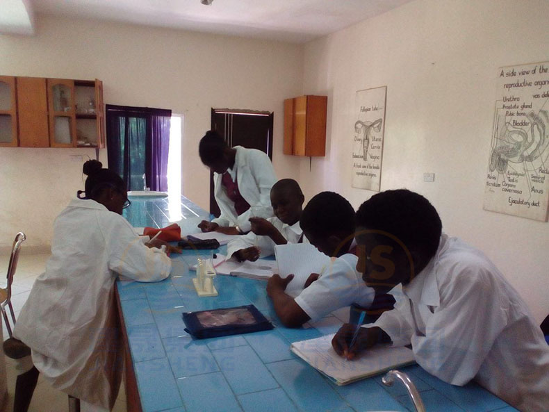 student desks and chairs