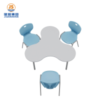 JS Cloud Shape Schüler-Schreibtisch im Klassenzimmer, Aktivitäts-Trainingstisch