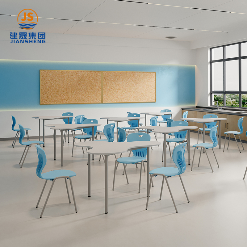JS Cloud Shape Schüler-Schreibtisch im Klassenzimmer, Aktivitäts-Trainingstisch