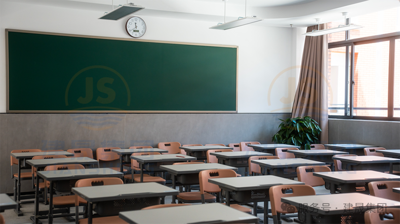 student desks and chairs