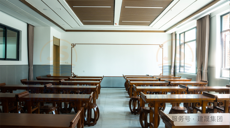 student desks and chairs