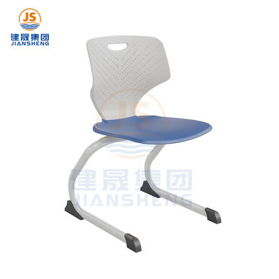 Silla cómoda para el aula para estudiantes, diseño apilable