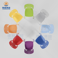 Movable Stacking Student Chairs with Wheels for Classroom Use