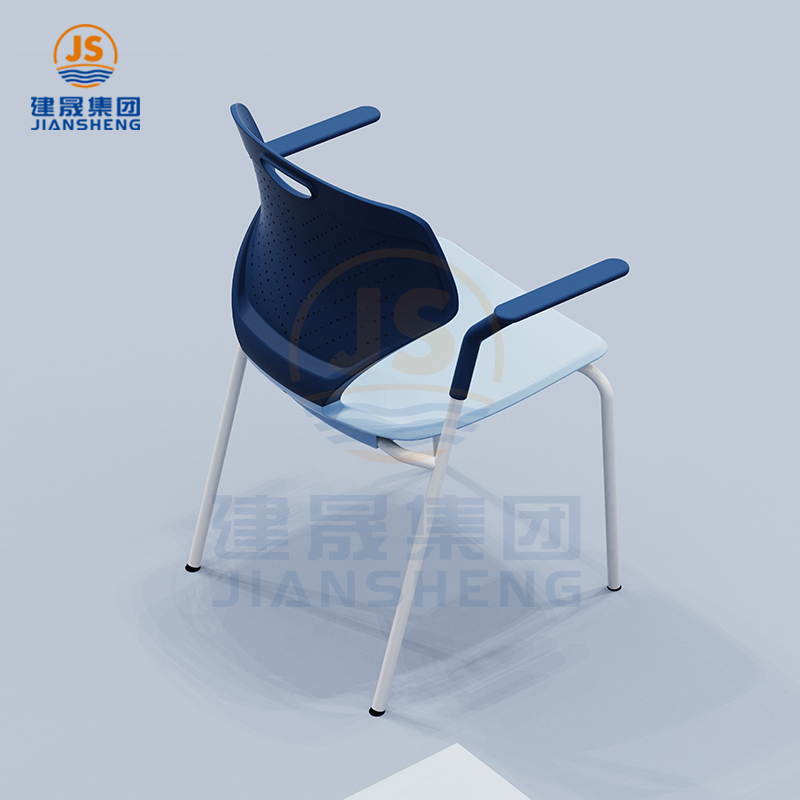 Stacking School Chairs with Arms Ergonomic Student Chairs