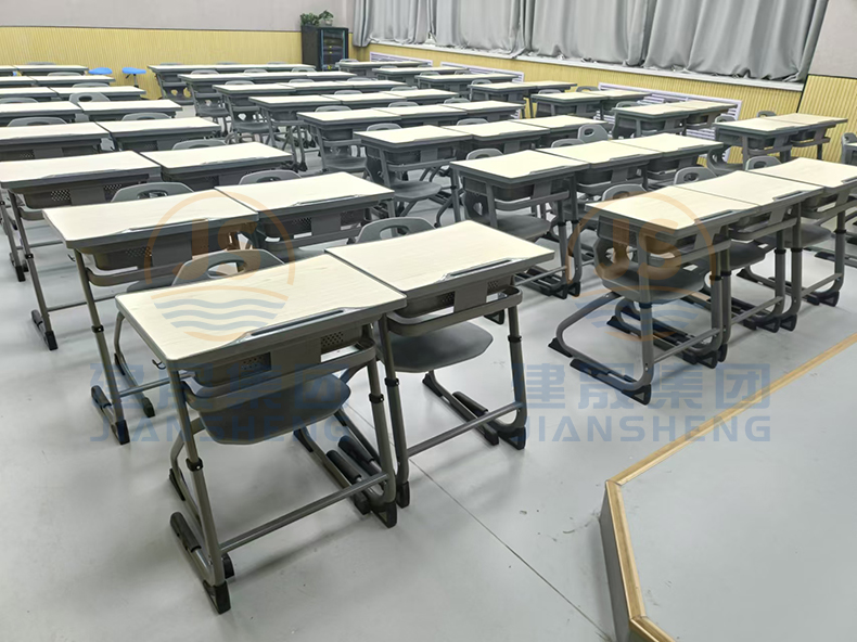 classroom desks and chairs