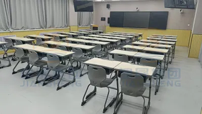 जेएस ग्रुप | शिनिंग हुताई मिडिल स्कूल छात्र डेस्क और कुर्सियां ​​डिलीवरी केस