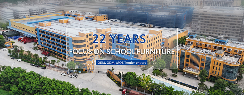 student desks and chairs