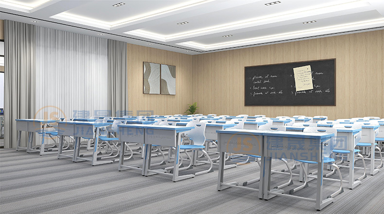university desks and chairs