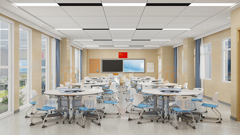 Smart classroom desks and chairs
